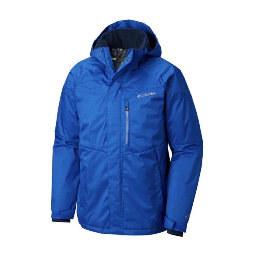 Columbia Men's Bright Blue Ski Jacket